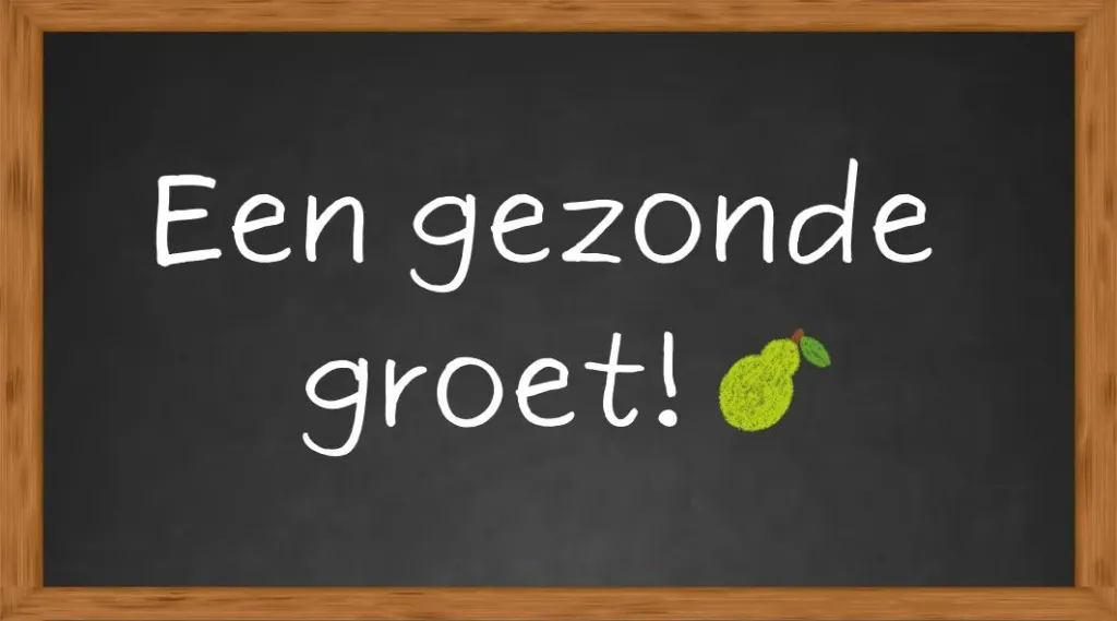 Gezonde Groet